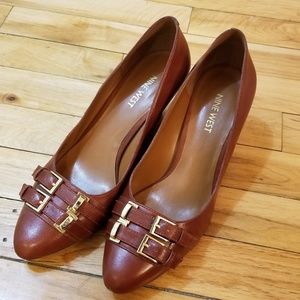 Nine West Zabaar Wedges Size 8